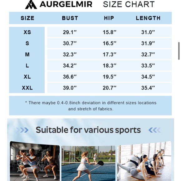 TWO DRESSES: Exercise/Tennis/Golf Dresses with Built-in Shorts & Pockets - Picture 6 of 7